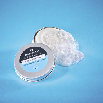 Savon à raser de la tête aux jambes